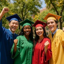 a celebration of people graduating